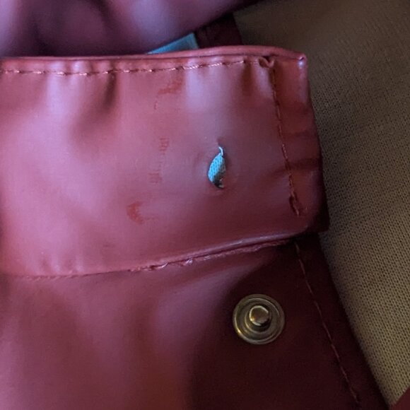 STUTTERHEIM Kid's Stockholm Mini Raincoat, Barn Red, - Picture 9 of 16